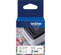 Ruban d'étiquettes tout-en-couleur Brother CZ-1001 - 9 mm