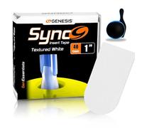 Ruban D'INSERTION Pouce et Doigts 1" - Genesis Sync Blancs, Performance, Accessoires Bowling, Boules, Protection, Bandes, Grip, Tape, Adhésif (40 Pièces) U-Turn Sport