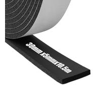 Ruban d'isolation en mousse auto-adhésif, 30mm(L) x 5mm(É) x 10,5m(L), bande d'étanchéité météorologique pour portes et fenêtres, insonorisant, joint d'étanchéité de porte insonorisé, bande