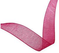 Ruban d'organza pour emballage cadeau décoration mariage art floral