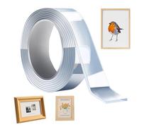 Ruban Double Bâton, Ergonomic, - High-performance Versatile Face Solide Bandes Murales, Adhésives En Service Lourd, Étanche Fort Transparent Pour Un | Multipurpose Outdoor Indoor Utility