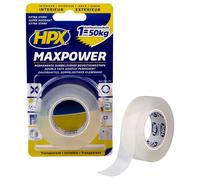 Ruban double face forte adhérence transparent 19mm x 2m HPX - HT1902
