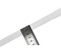 Ruban élastique à coudre, Élastiques en nylon dorés et argentés à paillettes, 10/15/25/40 mm, for vêtements pantalons, accessoires de couture DIY, 1 m - 40, noir(15mm White)