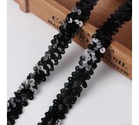 Ruban élastique à paillettes de 20 mm, parfait pour robes, accessoires et divers projets de bricolage (9,1 m #15)