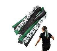 Ruban élastique de football, élastiques pour cheveux, forte élasticité avec finition lisse, support pratique pour queue de cheval, accessoire chic au look contemporain, élastiques pour cheveux