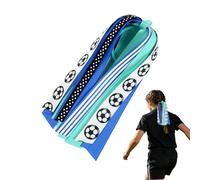 Ruban élastique de football, élastiques pour cheveux, forte élasticité avec finition lisse, support pratique pour queue de cheval, accessoire chic au look contemporain, élastiques pour cheveux
