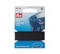 Ruban Élastique Fort 1m X 18 À 25mm - Prym - Certifié Oeko-Tex 18mm Noir