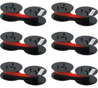 Ruban En Bobine Machine À Écrire Pour Cal.Ribbon Gr24/Gr41/Gr42, Star Dp8340 - Noir Et Rouge[Z907]