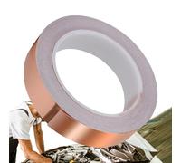 Ruban en feuille de cuivre : ruban métallique de haute qualité, excellent pour le blindage et le travail artisanal | ruban adhésif flexible en cuivre, idéal pour les réparations électriques, les