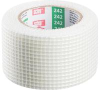 Ruban en fibre de verre 50 mm x 90 m Série 242 Scley - 1 pièce. Ruban de masquage, ruban de peintre, ruban adhésif, ruban de masquage, ruban de crêpe de peintre, ruban de protection.