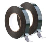 Ruban en mousse, ruban de bureau 2 pièces épaisseur mm largeur 10-50 5 mètres long éponge double face montage étanche rouleau adhésif garnitures voitures(10 mm*2 mm*5 meters)