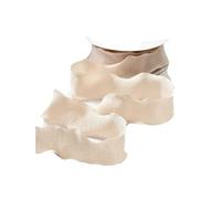Ruban en mousseline de soie à bord effiloché fait à la main de 10 mètres, Bouquet d'emballage d'invitation de mariage, emballage de cadeau, décoration de fête,Beige,25mm