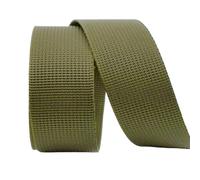 Ruban en nylon de 8 mètres, largeur 20 à 50 mm, pour sangle de sac à dos, ruban décoratif, couture, garniture, reliure(Army green,32mm)