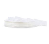 Ruban en Organza 3 mm x 50 m IVOIRE 810 Ruban Cadeau en Mousseline de Soie Ruban décoratif Ruban Organza Ruban de Ruban de 6 mm