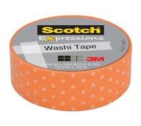 Ruban en papier 3M Scotch Expressions Orange 10 m Orange G