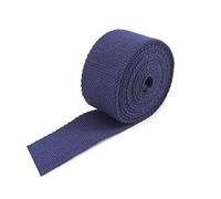 Ruban en polyester et coton de 25 mm pour sangle de sac, ceinture d'épaule, accessoires de couture,Bleu foncé,5 mètres