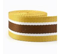 Ruban en Polyester Jacquard épais de 2/4 m, 2, mm, 38/50, for Sangle, Ceinture, Sac, à Dos, Accessoires Couture(RD053-05,50mm-4Meters)