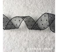 Ruban En Satin 5cm X 20m, Accessoires Faits À La Main, Style Coréen, Petit Point, Couleur Unie, Matériel Pour Noeud Papillon, Fil Manchette, 1 Pièce