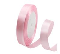 Ruban en satin double face pour emballage cadeau, 15 mm, 22 m, ruban en tissu pour cadeaux, bouquets, gâteaux, décoration de mariage