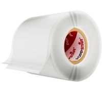 POPPSTAR ruban en silicone auto-fusionnant, 3m x 50mm, ruban isolant et d'étanchéité (Eau, Air), blanc, 1 rouleau