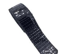 Ruban en tissu à paillettes, Bande de paillettes plates 25mm par 2-5 Yards multicolore 18 pièces for accessoires d'artisanat couture(Color 19,5 yards)