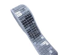 Ruban en tissu à paillettes, Bande de paillettes plates 25mm par 2-5 Yards multicolore 18 pièces for accessoires d'artisanat couture(Color 5,2 yards)