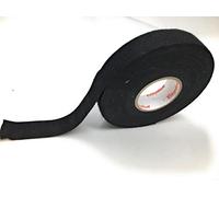 Ruban en tissu noir 25 m x 19 mm