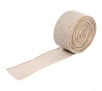 Ruban en tissu pour décoration de Noël - Rouleau de 5 cm x 6 m - Motif écossais classique - Pour décoration saisonnière et travaux manuels (C)