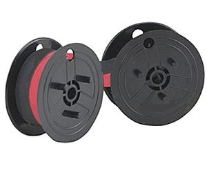 Ruban encreur noir/rouge pour ta Triumph-Adler 1121 PD Bobine double de 1121pd - Taille 51 - Ruban d'origine