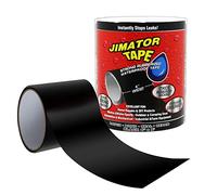 Ruban Étanche Noir, 2PCS Ruban de Réparation, Leak Tape, Bande de Patch Imperméable, Scotch Isolant, Bande D'étanchéité, 10cm*1.5m