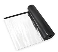 Ruban Étanchéité Butyle Asphalté pour Réparation Toiture, Mastic Bitume Auto-adhésif, Patch Isolation Thermique pour Gouttière, Tuyau, Conduit, Fissures Béton et Trous(WxL 100x1000cm/3.2x32.8ft)