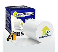 Ruban etancheite transparent (10 cm x 1,5 m) ultra résistant. Rustine piscine pour fuites, rustine spa gonflable longue durée. Répare efficacement toute bache camion abîmée ou déchirée, même humide.