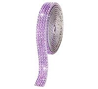 Ruban Étincelant Ruban 9 Mm De Large Adhésive Ribice Crystal 1yard / Roll For Wedding Cake Decoration Scrapbooking Supplies