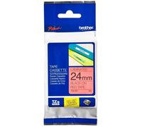 Brother TZe-451 - (24 mm) - Noir sur rouge - Ruban