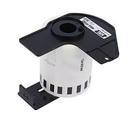 Ruban film DK-22113 62 mm 15,24 m blanc couleur du dessin : noir avec colle B...