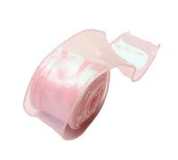 Ruban fin en organza 40 mm x 9 m pour décoration de gâteau de mariage, couronne, nœud, fournitures de magasin de fleurs