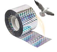 Ruban Flash Oiseau - Bandes De Ruban Réfléchissantes, Streamer Effrayant En Plein Air | Band Protector Garden Crop Protector, Film De Fleuret Dissuasif Sur Les Parasites, Décoration De Bande De Corde