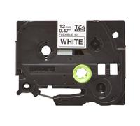 Brother TZe-FX231 - (12 mm) - Noir sur blanc - Ruban