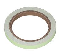 Ruban Fluorescent Longueur 10m Lumineuse Rigide PVC Sous UV Lumière Noire Sécurité Phosphorescent Bande Facile à Utiliser Pour Surface Lisse Pour Murs Lisses (Vert)