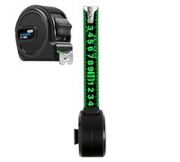 Ruban fluorescent - Mesure de mesure | Mètre de ruban de lueur | Mètre de ruban | Auto-verrouillage magnétique Autobloquant Easy Lecture Ruban de mesure | Ruban de mesure