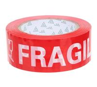 Ruban Fragile Rouge en Plastique 1 Rouleau pour Marquage D'expédition