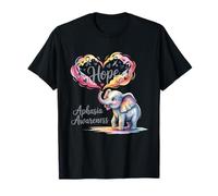 Ruban gris éléphant Mois de sensibilisation à l'aphasie T-Shirt