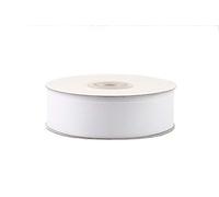 Ruban gros grain 25 blanc 25 mm de large, ruban noel -