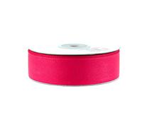 Ruban gros grain 25 mm de large x 25 metres de long fuchsia