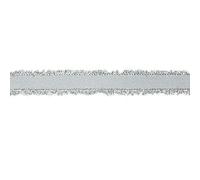 Ruban gros-grain argenté tendance à franges, 16 mm, 25 mm, 38 mm, 6 couleurs, 91,4 m/rouleau, pour loisirs créatifs, emballage, mariage, blanc, 029-38 mm