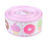 Ruban Gros-grain DIY Bonbons Gâteau Glace, 1 Rouleau