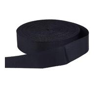 Ruban Gros Grain Noir Letsinstyle 20 yard Ceinture Artisanale en Rubans Petersham Solides Garniture en Toile Polyester pour Décoration de Mariage Bouquet Arrangement Floral