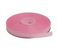 Ruban gros-grain pois DXEUD, 25 m tres par rouleau, 100 % polyester (3/8"" rose)