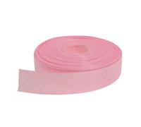 Ruban gros-grain pois DXEUD, 25 m tres par rouleau, 100 % polyester (rose, 1,9 cm)