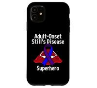 Ruban Guerrier Super-héros Maladie de Still's Disease Adult-Onset Coque pour iPhone 11